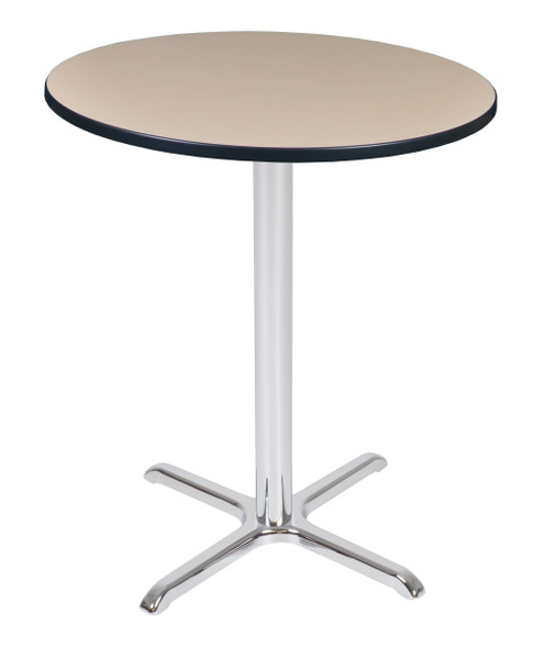 Via Cafe High Round X-Base Table