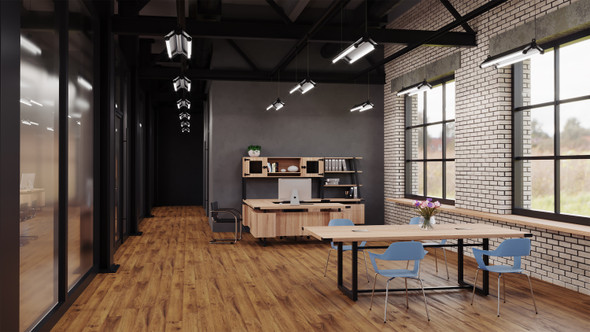 Stone Gray Mirella conference table by Safco for procurement and planning rooms