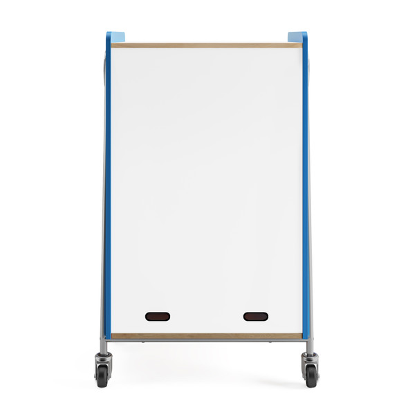 Whiffle storage cart in Electric Blue for classroom organization