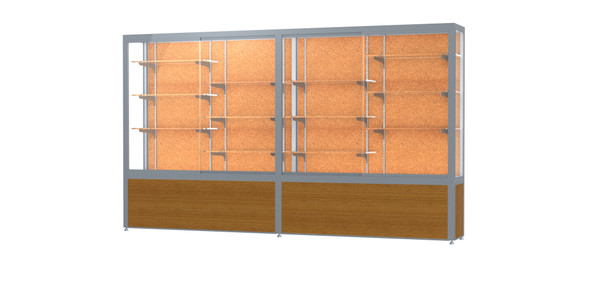 Waddell Challenger trophy case for school hallways and lobbies