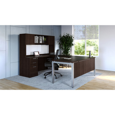 OfficeSource OS Laminate U Shape Typical - OSTYP316