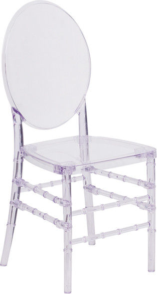 Flash Elegance Crystal Ice Stacking Florence Chair