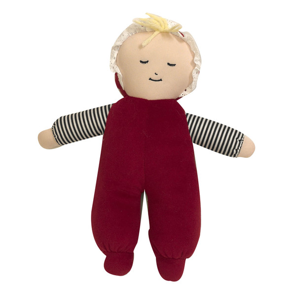 Baby's First Doll - White Baby Red