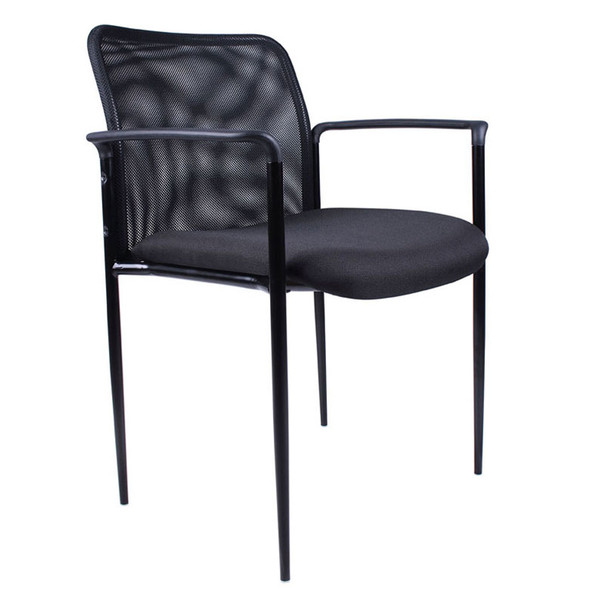 Boss Mesh Guest Chair, Black