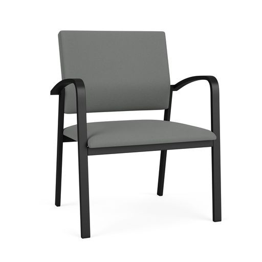 Newport Waiting Reception Wide Guest Chair Metal Frame