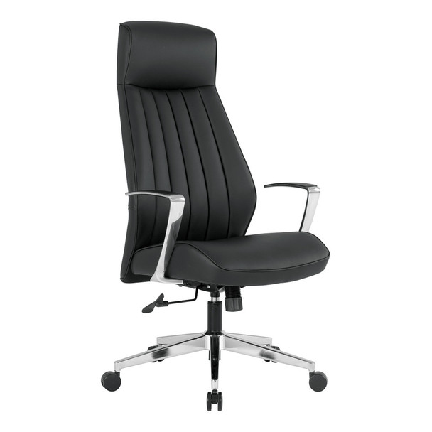 High Bk Antimicrobial Fabric Chair