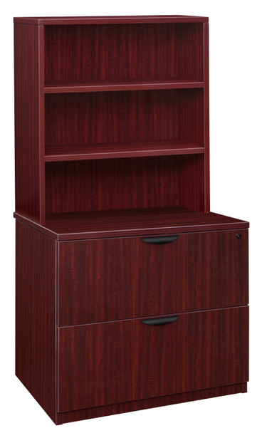 Legacy Lateral File with Open Hutch