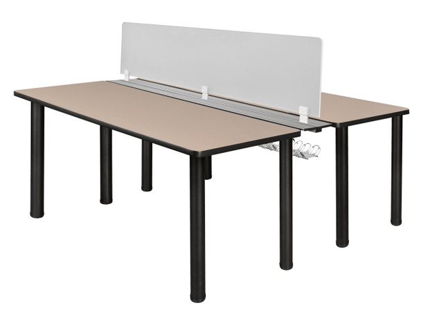 Kee Benching System with Privacy Divider