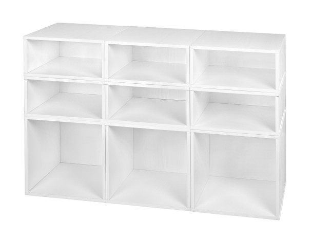 Niche Cubo Storage Set- 3 Full Cubes/6 Half Cubes