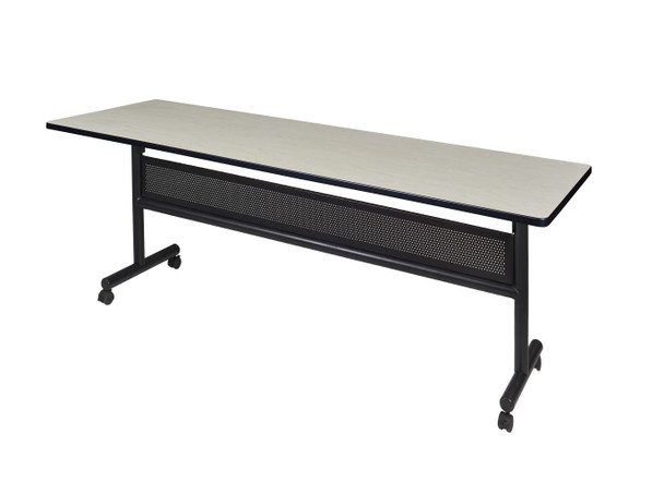 Kobe Flip Top Mobile Training Table with Modesty