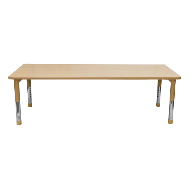 Adjustable classroom table