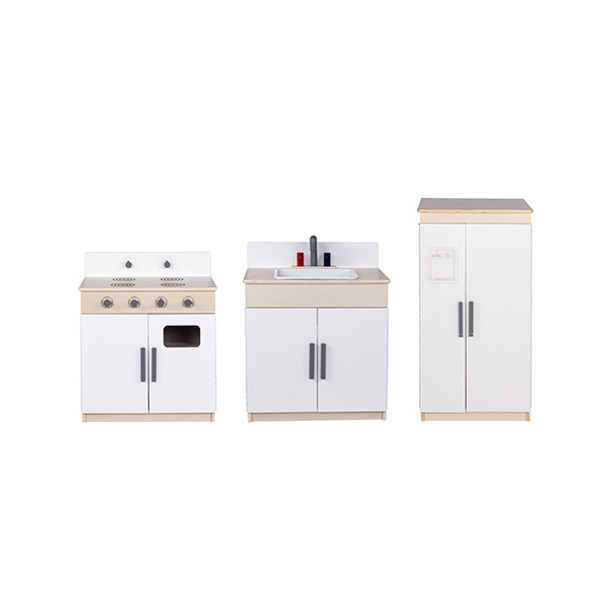 3 Piece Play Kitchen Set