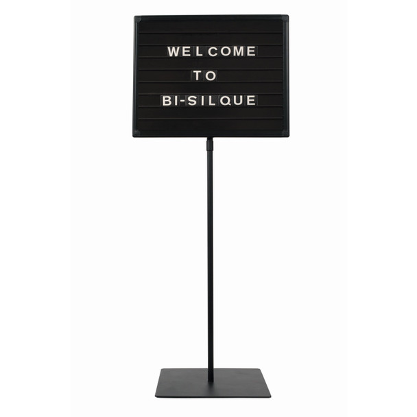 MasterVision Magnetic Letter Board Stand, Black