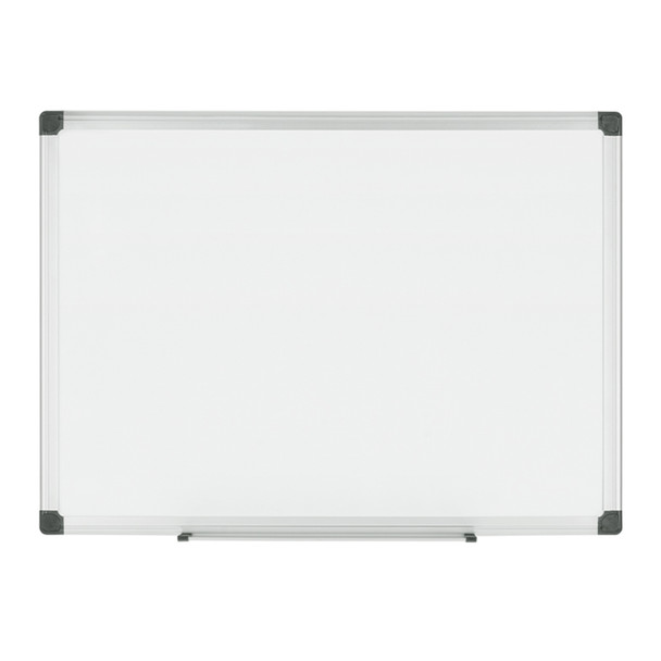 MasterVision Maya Magnetic Porcelain Dry-Erase Board, Aluminum Frame