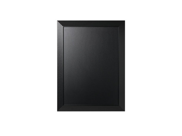 MasterVision Kamashi Chalk Board, Black MDF Frame, 24" X 36"