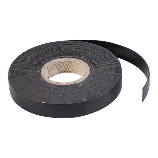 MasterVision Magnetic Dividing Tape Roll 3/8" x 16 ft. Black