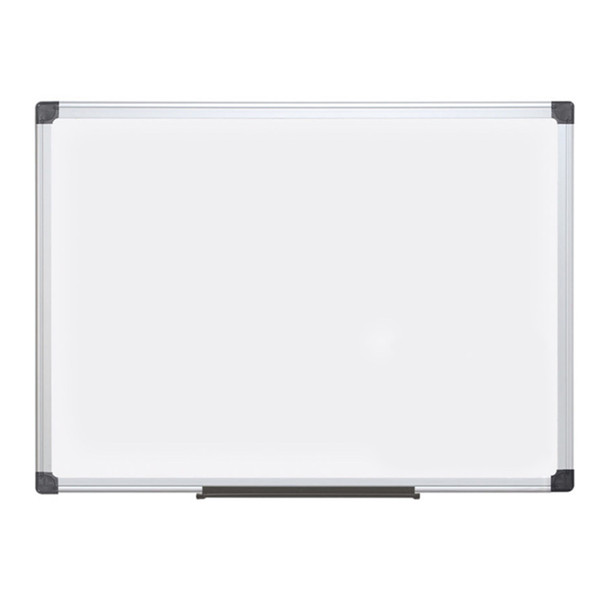 MasterVision Maya Magnetic Steel Dry-Erase Board,  Aluminum Frame