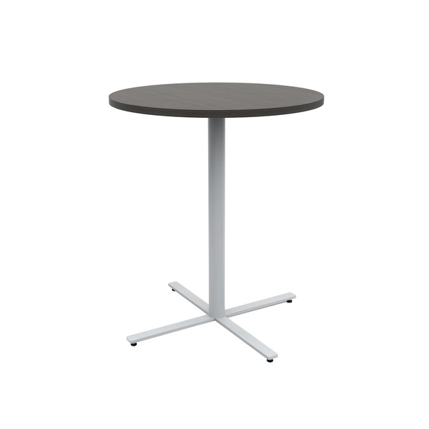 Jurni 36-inch round bistro table in Designer White by Safco for classrooms and therapy spaces Jurni 36-inch round bistro table in Designer White by Safco for classrooms and therapy spaces