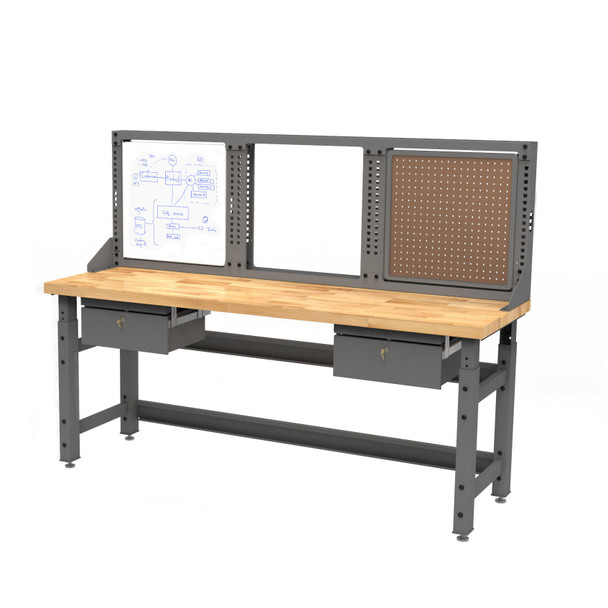 TechWorks modular workstation with whiteboard for STEM classrooms TechWorks modular workstation with whiteboard for STEM classrooms