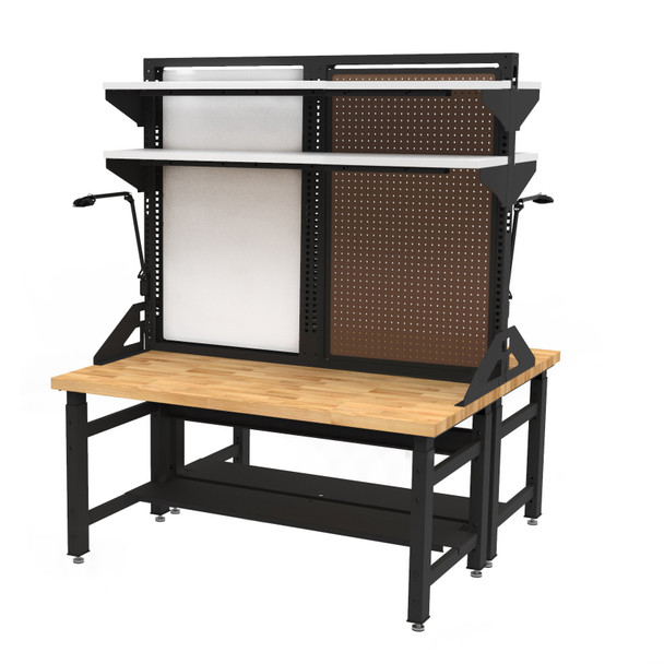 TechWorks Typical 5 modular workstation in classroom setting by Safco