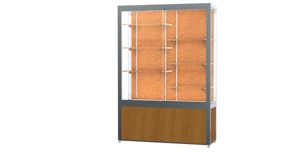 Waddell Challenger 1000 display case for school hallways and classrooms