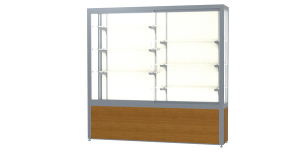 Waddell Challenger trophy case for school hallways and lobbies