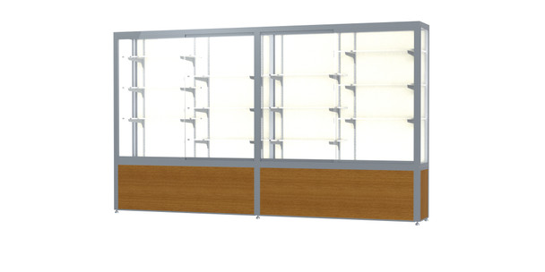 Waddell Challenger 1000 display case for school hallways and lobbies
