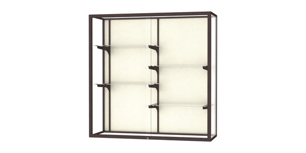 Waddell Champion wall display case for school hallways and classrooms