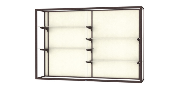 Waddell Champion wall case for school hallways and classrooms