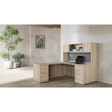OfficeSource | OS Laminate | L Shape Typical - OS86