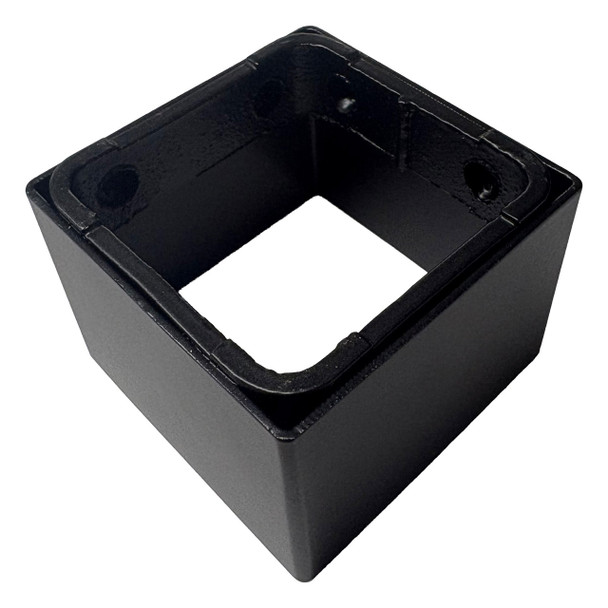 Extension Tube for OS2013 Height Adjustable Desk in black finish for OfficeSource standing desk system