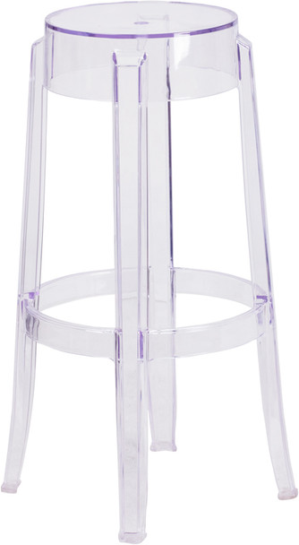 29.75'' High Transparent Barstool