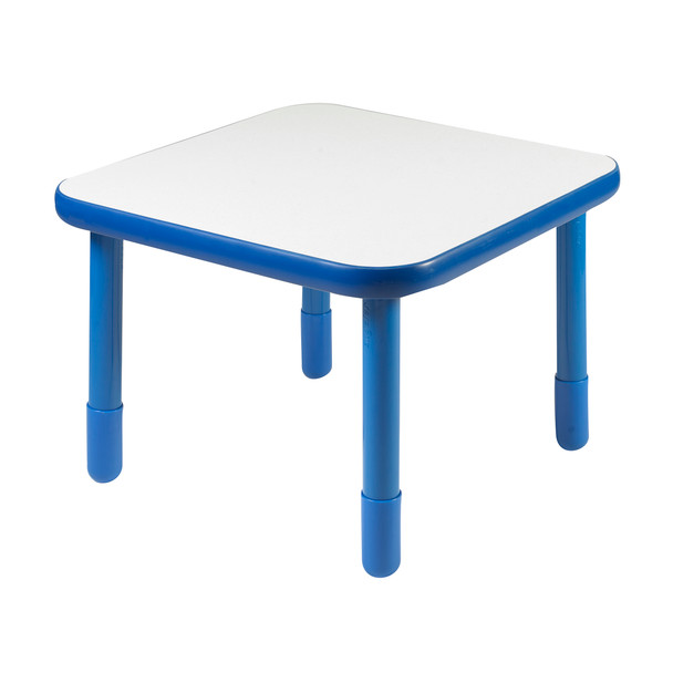 BaseLine® 30" Square Table - Royal Blue with 22" Legs