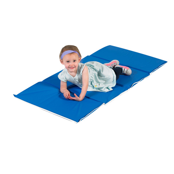 Tough Duty Folding Rest Mat - Blue