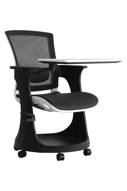 Eurotech Eduskate Elastic Mesh Seat and Back Designer Nylon Frame Mobile Tablet Arm Chair