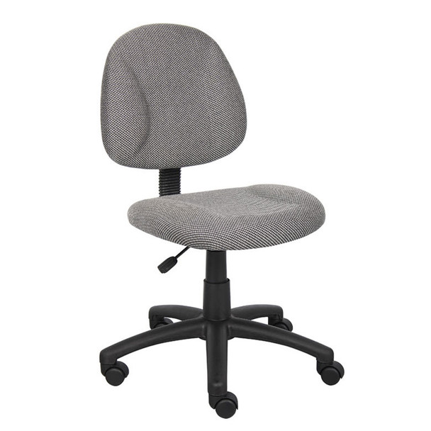 Boss Grey  Deluxe Posture Chair