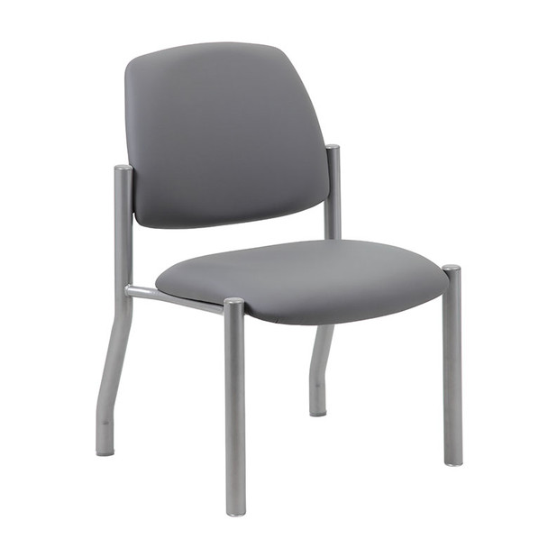 Boss Armless Guest Chair, 300 lb. weight capacity