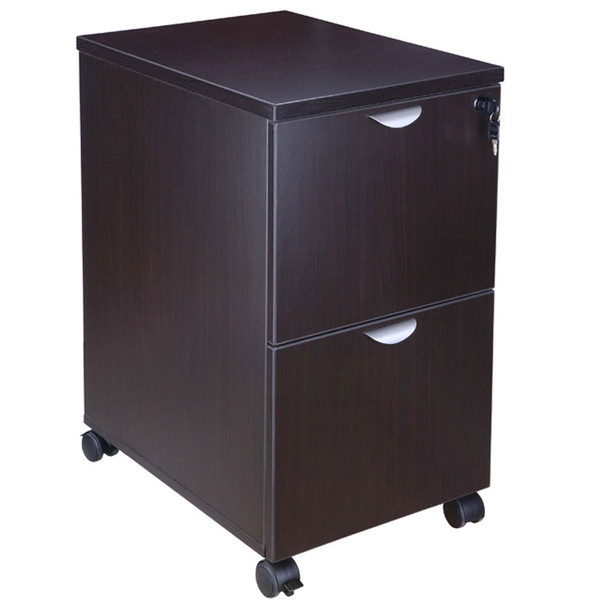 Boss Mobile Pedestal, File/File Mocha 16*22*29.5H