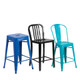 Metal Colorful Restaurant Counter Stools