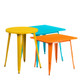 Metal Colorful Restaurant Tables