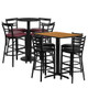 Laminate Restaurant Bar Table and Stool Sets