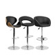 Vinyl Adjustable Height Barstools