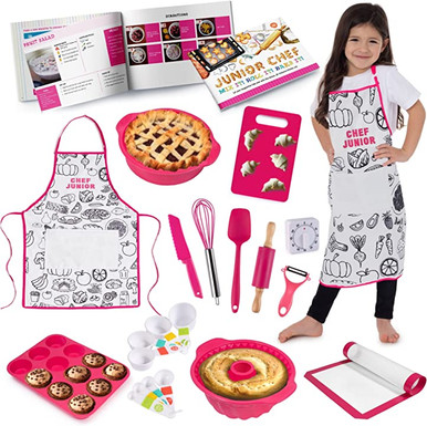 Kids Real Cooking Set: Complete Kitchen Kit for Safe Culinary Fun