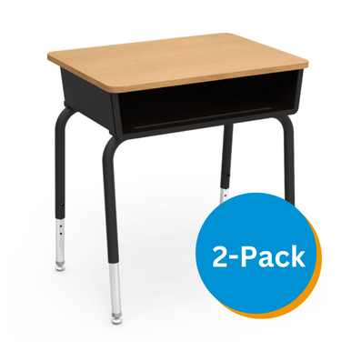 785 Series Student Desk with Plastic Book Box, 18