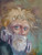 Original Hand Paint Oil Painting on Canvas "Old man Portrait" 8x10"
