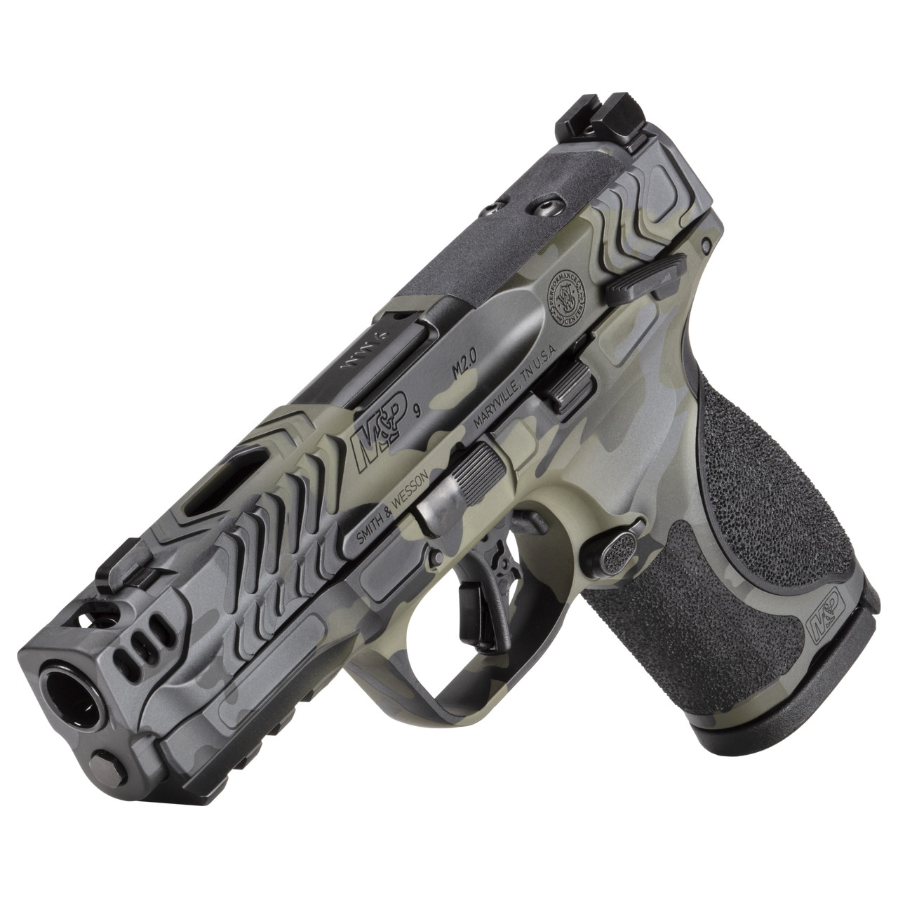 S&W M&P9 METAL COMP CARRY 9MM CAMO - Bass and Bucks