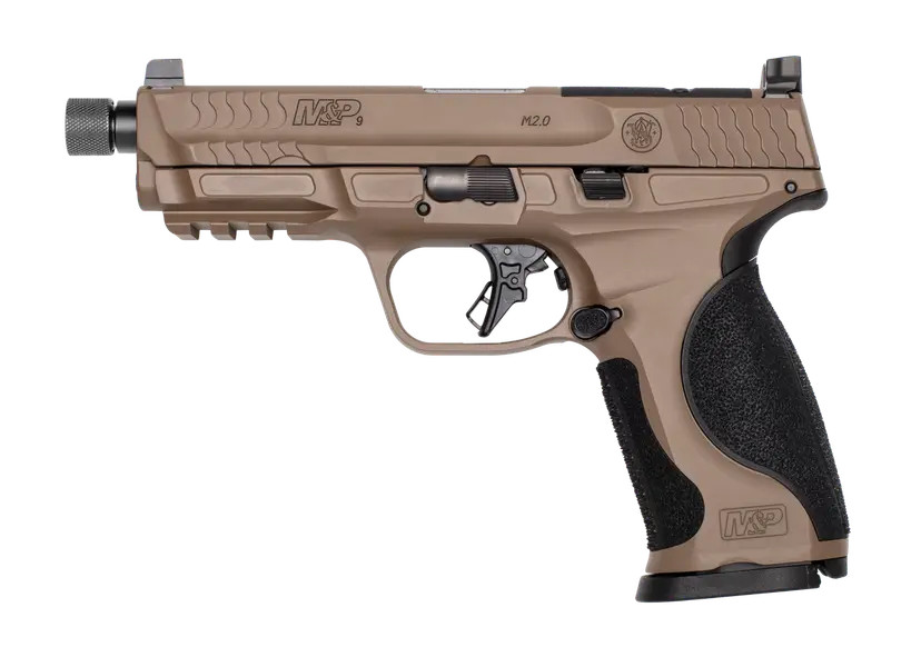 Smith & Wesson M&P9 モデルガン SMITH & WESSON M&P9 2.0 9MM FDE NTS 17RD 14163 - Bass and Bucks
