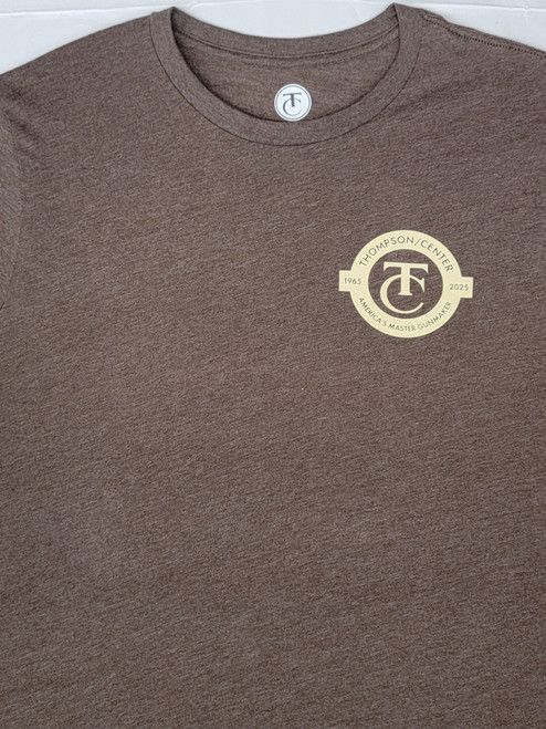 T/C 60 Years Brown Tee LG