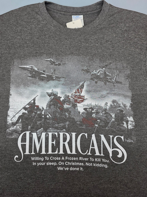 FWD AMERICANS DARK GRY LG