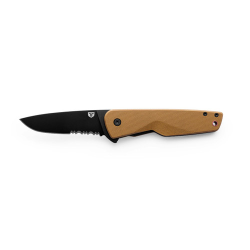 True EDC Fast Flip Knife Tan